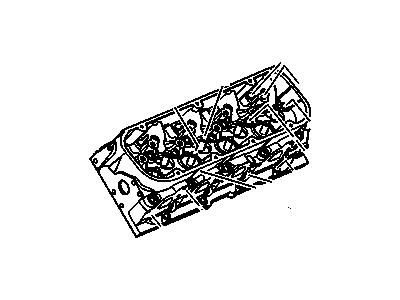 GM 12581476 Cylinder Head Assembly