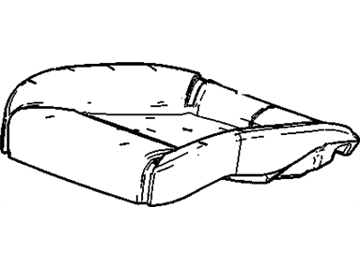Buick Verano Seat Cushion Pad - 22919377