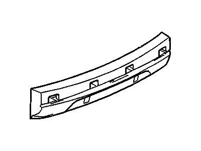 GM 10353577 Absorber, Rear Bumper Fascia Energy