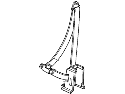 GM 15537173 BELT, Seat Belt