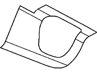 GM 15045381 Filler, Transfer Case Control Lever Bezel