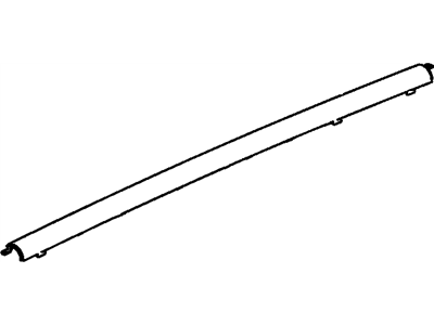 GM 25914400 Rail Assembly, Luggage Carrier Side