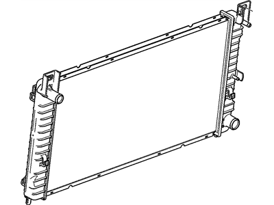 2010 GMC Sierra Radiator - 15293038