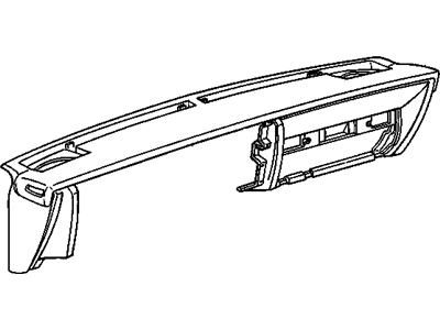 GM 10203276 Carrier, Instrument *Gray