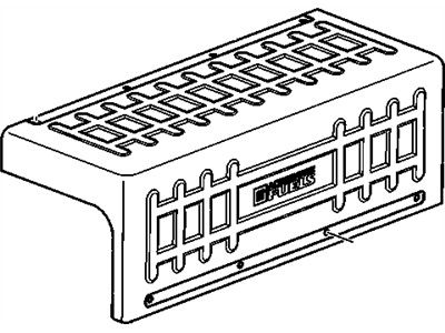 GM 52370549 COVER, Fuel Tank