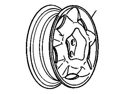Buick Skylark Spare Wheel - 22591050