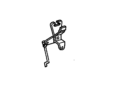 GM 10217420 Front Side Door Locking Rod Assembly 10217420 GM Front Side Door Locking Rod Assembly Illustration 1 of 1