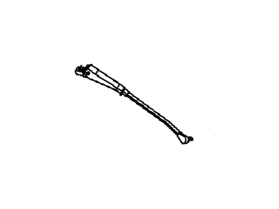 GM 22094728 Nozzle,Windshield Wiper Arm Outer Windshield Washer *Black