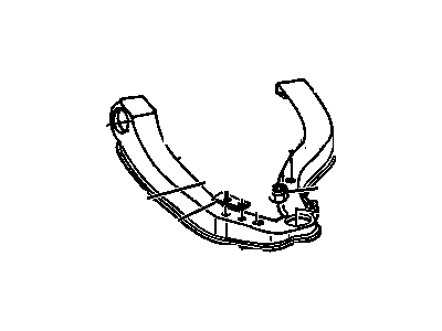 GM 10282171 Front Lower Control Arm Assembly *Yellow