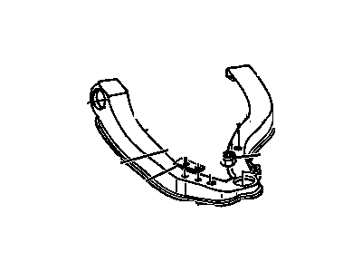 Cadillac Fleetwood Control Arm - 10282171