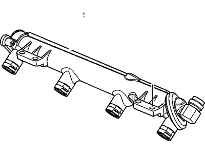 GM 12591233 Rail Kit, Multiport Fuel Injection Fuel