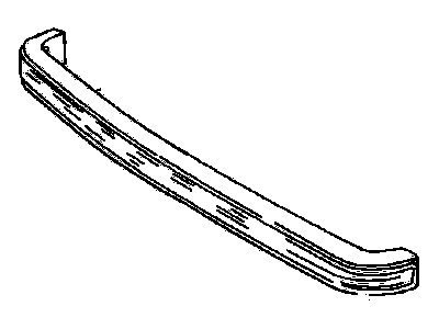GM 15701904 Strip Assembly, Front Bumper Rubber