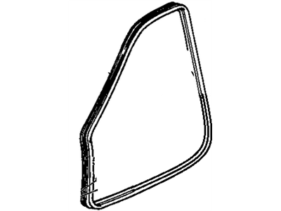 GM 89022844 Weatherstrip Asm,Front & Rear Side Door