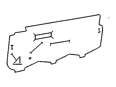 25670515 GM Deflector Illustration 1 of 1