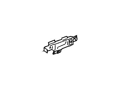 1992 Cadillac Eldorado Door Handle - 16626128