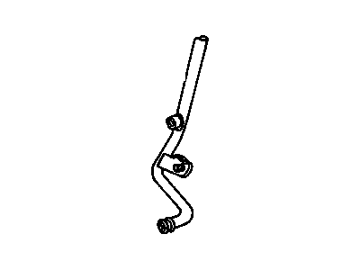 GM 1646975 Pipe Assembly, Heater Hose Outlet, Rear