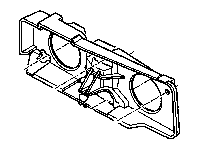 GM 16509121 Frame, Headlamp Mounting (Lh)