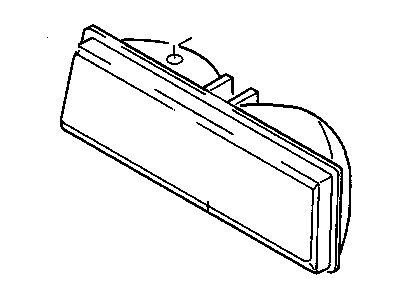 GM 16515793 Lens & Housing Assembly, Headlamp(Lh)