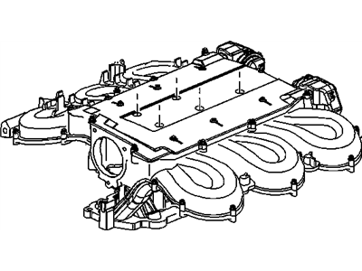 Saturn Vue Intake Manifold - 15240841