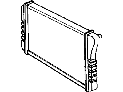 GM 52479932 Radiator Assembly