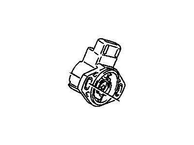 1997 Chevrolet Metro Throttle Position Sensor - 96068432