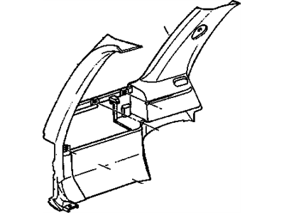 GM 15708613 PANEL, Body Interior Trim