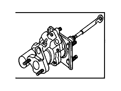 1995 Chevrolet C3500 Brake Booster - 19371351