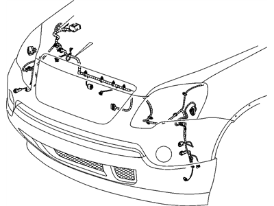 GM 23106413 Harness Assembly, Fwd Lamp Wiring