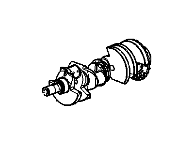 2007 Chevrolet Monte Carlo Crankshaft - 12588616