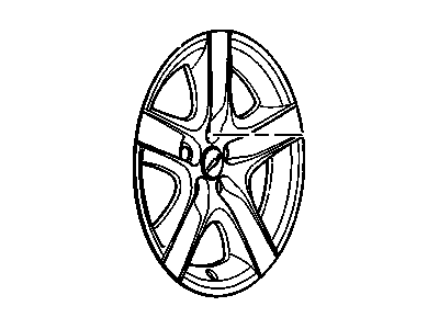 Chevrolet Malibu Wheel Cover - 9596923