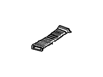 GM 25535093 Duct, Rear Floor Air