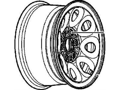 Chevrolet Express Spare Wheel - 9595249
