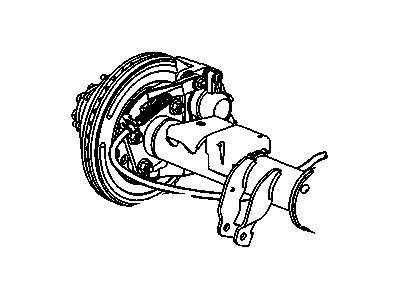 GM 15017169 Cable Assembly, Parking Brake Rear