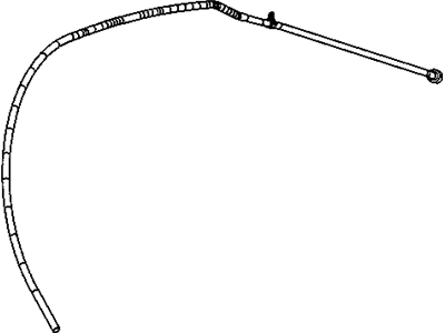 GM 22717342 Hose Asm,Sun Roof Housing Front Drain