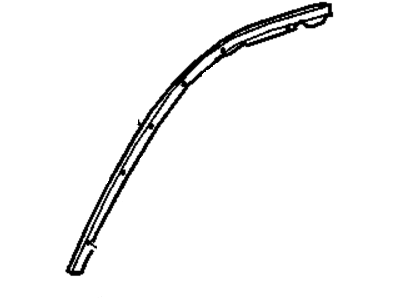 2001 Pontiac Bonneville Door Seal - 25766908