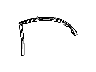 2002 Pontiac Bonneville Door Seal - 25740830