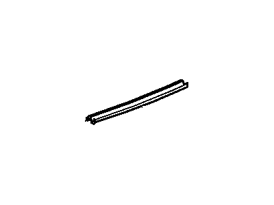 GM 25766910 Sealing Strip Assembly, Front Side Door Window Outer