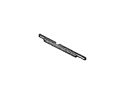 GM 20250985 Molding Assembly, Rear Side Door Window Reveal