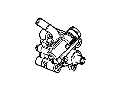 2006 Pontiac Solstice Power Steering Pump - 15868352