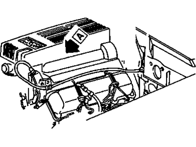 GM 15674368 Cable Assembly, Accelerator Control