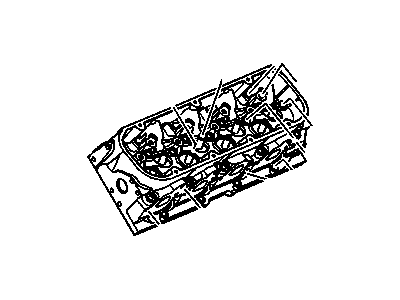 GM 12581477 Cylinder Head Assembly