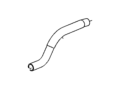 GM 22992586 Radiator Inlet Hose