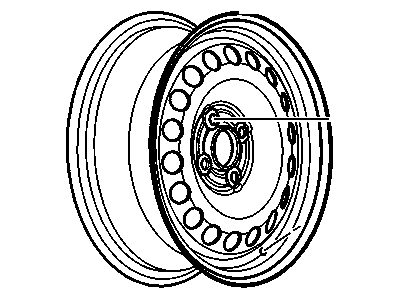 Chevrolet Cobalt Spare Wheel - 9596346