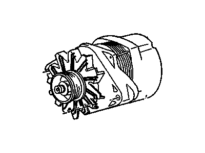 Oldsmobile 98 Alternator - 10463094