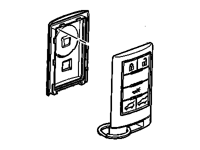 GM 20869059 Transmitter Assembly, Remote Control Door Lock