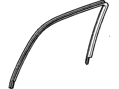2002 Cadillac Escalade Door Seal - 15196232