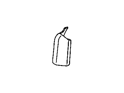 GM 12392518 Panel Assembly, Front Seat Back Bolster Lh 12392518 GM Panel Assembly, Front Seat Back Bolster Lh Illustration 1 of 1