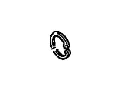 6560595 GM Ring,A/C Clutch Coil Retainer Illustration 1 of 1