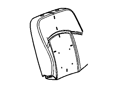 2005 Buick Allure Seat Cushion Pad - 88995697