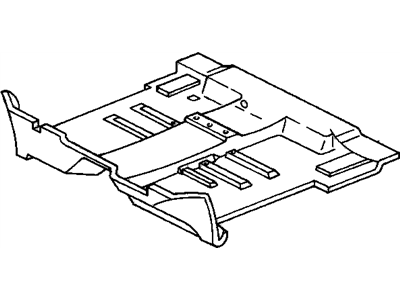 15990145 GM Mat Assembly, Floor *Gray M Illustration 1 of 1